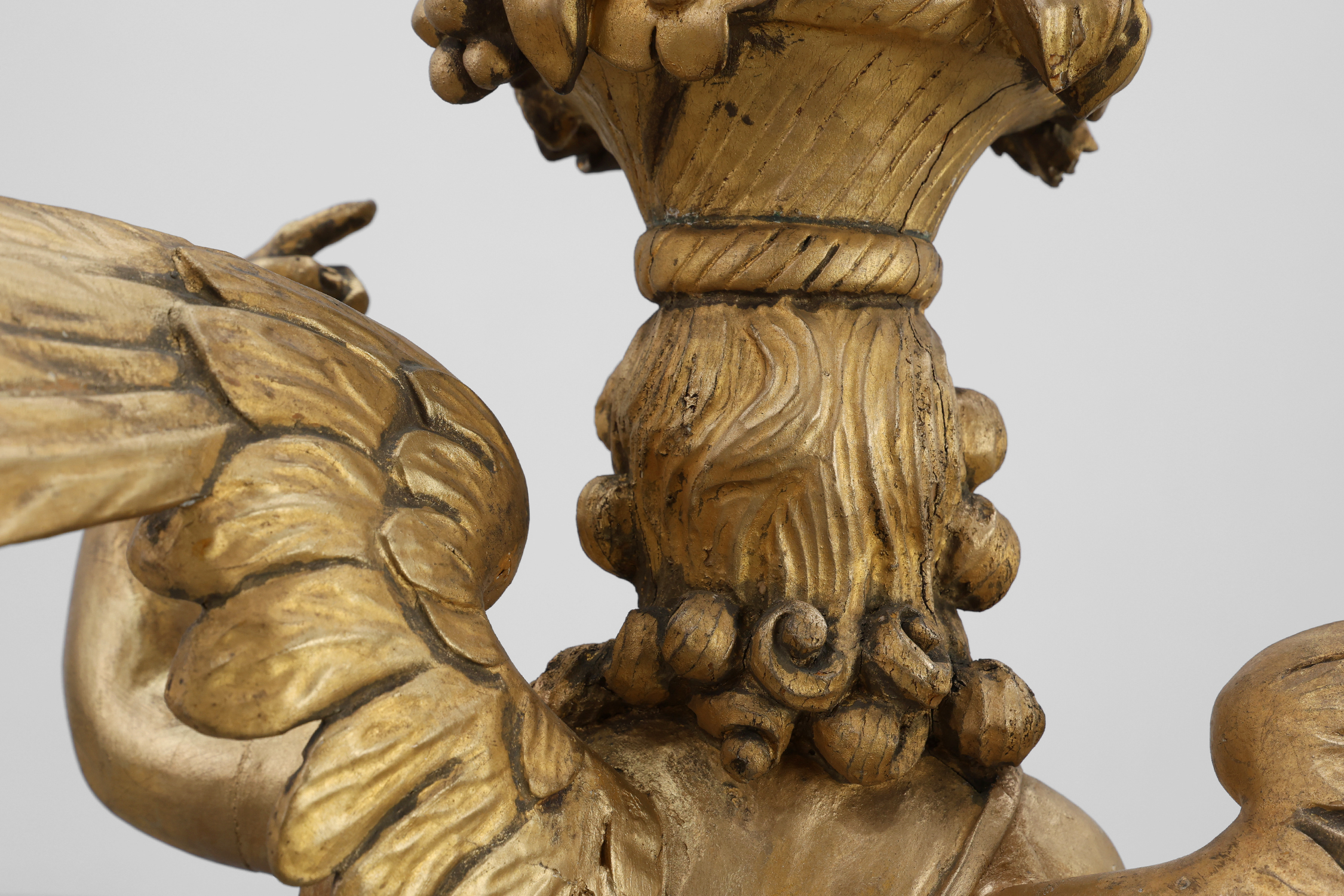 Louis XVI Gilt oak Angel Figure part of a altar, Early 18th Centurythumbnail